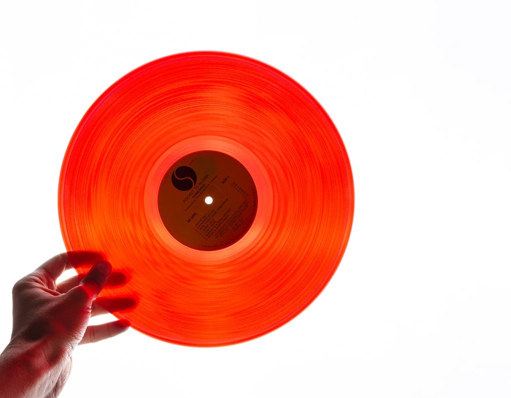 colored vinyl
